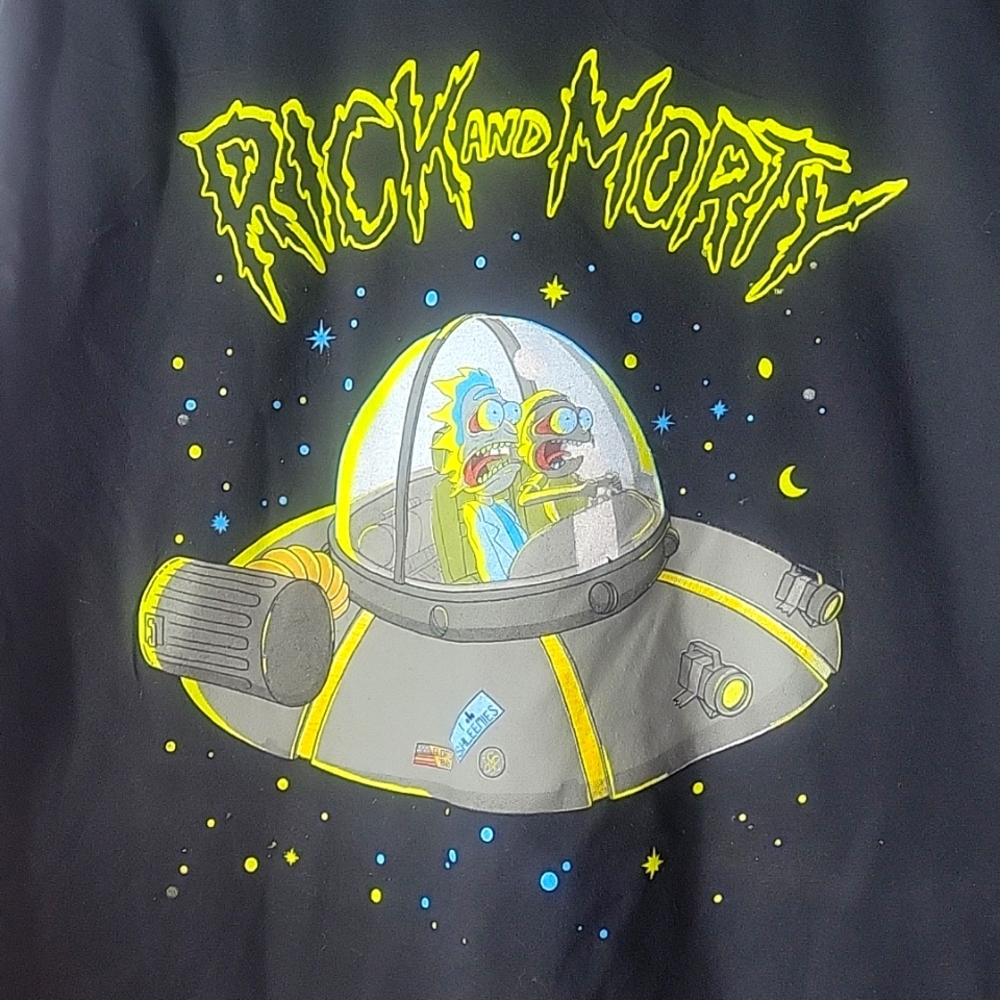 Mens Rick and Morty tee size Large